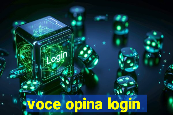 voce opina login